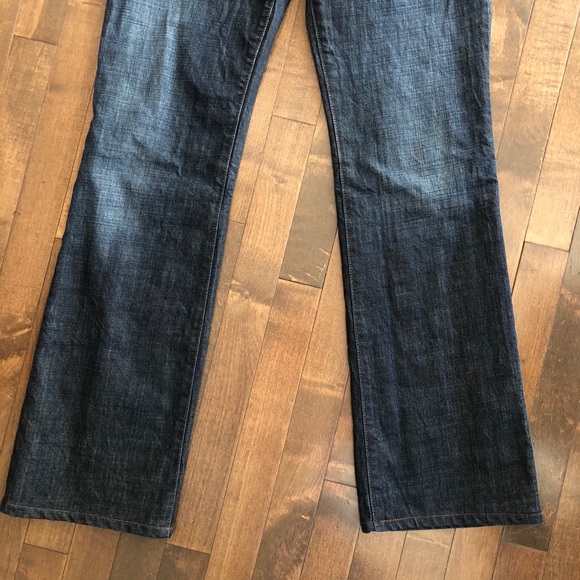 JOE’S Jeans Dark Wash Low Rise Slim Bootcut Jeans Size 27 - Picture 5 of 14